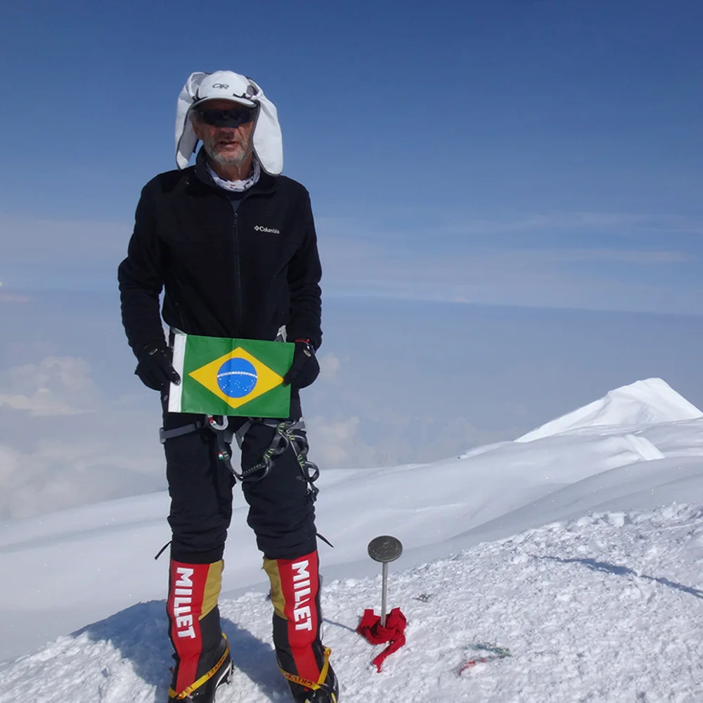 Expedição de Joel Kriger ao Denali em 2015