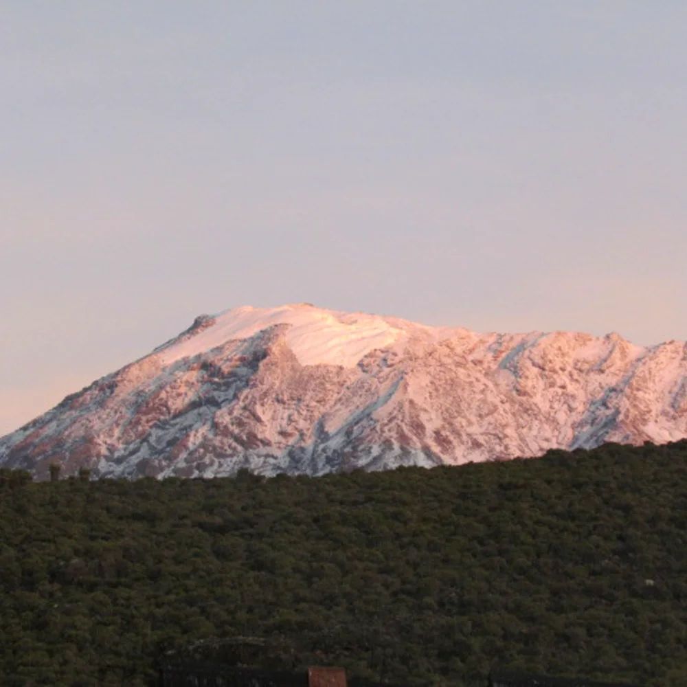 Joel Kriger no Kilimanjaro em 2014