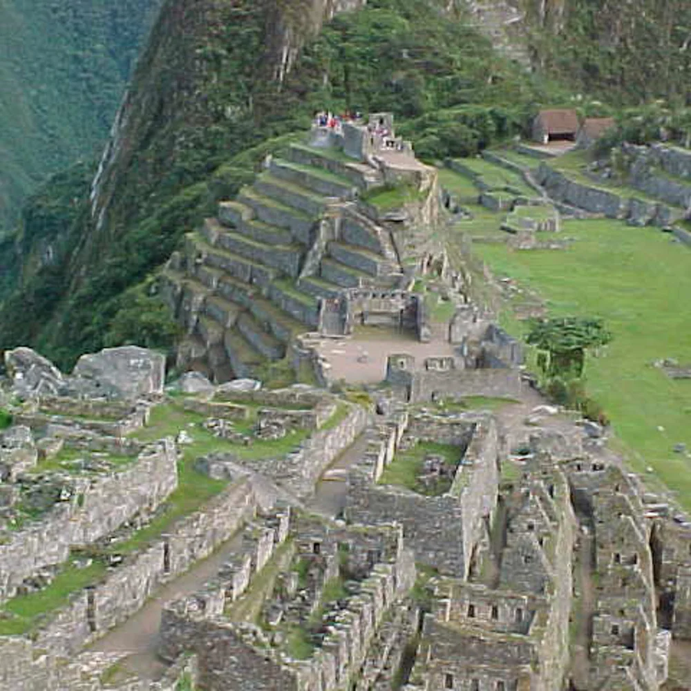Vista de Machu Picchu durante a jornada de Joel Kriger
